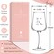 Mothers Day Gifts for Mom Grandma Wife Daughter Her, Personalized Initial Wine Glasses Custom Gift, Birthday Gifts for Women Mom Wife Best Friend Sister (K)